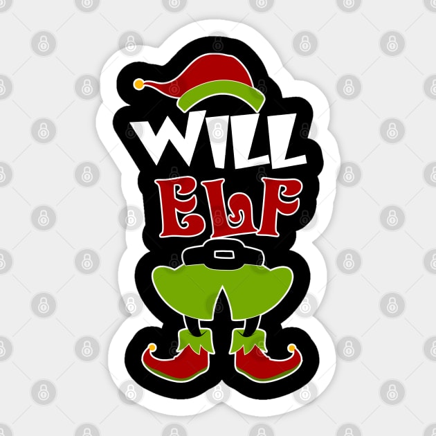 Will Elf Sticker by KieraneGibson